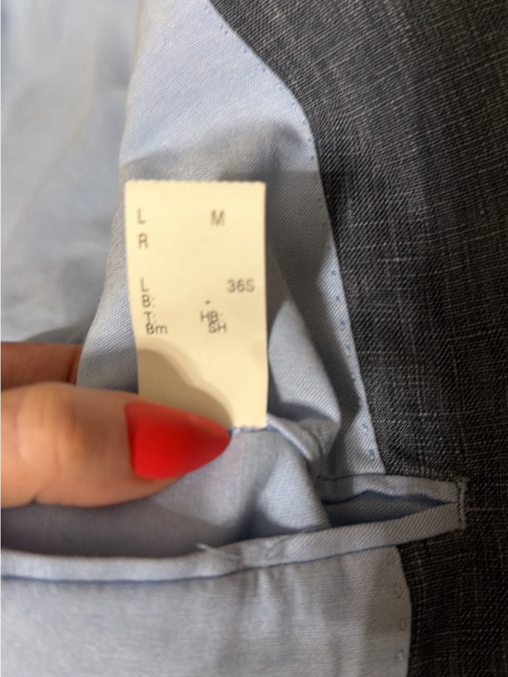 Calvin Klein Slate Gray Two-Button Sport Coat - Picture 3 of 5